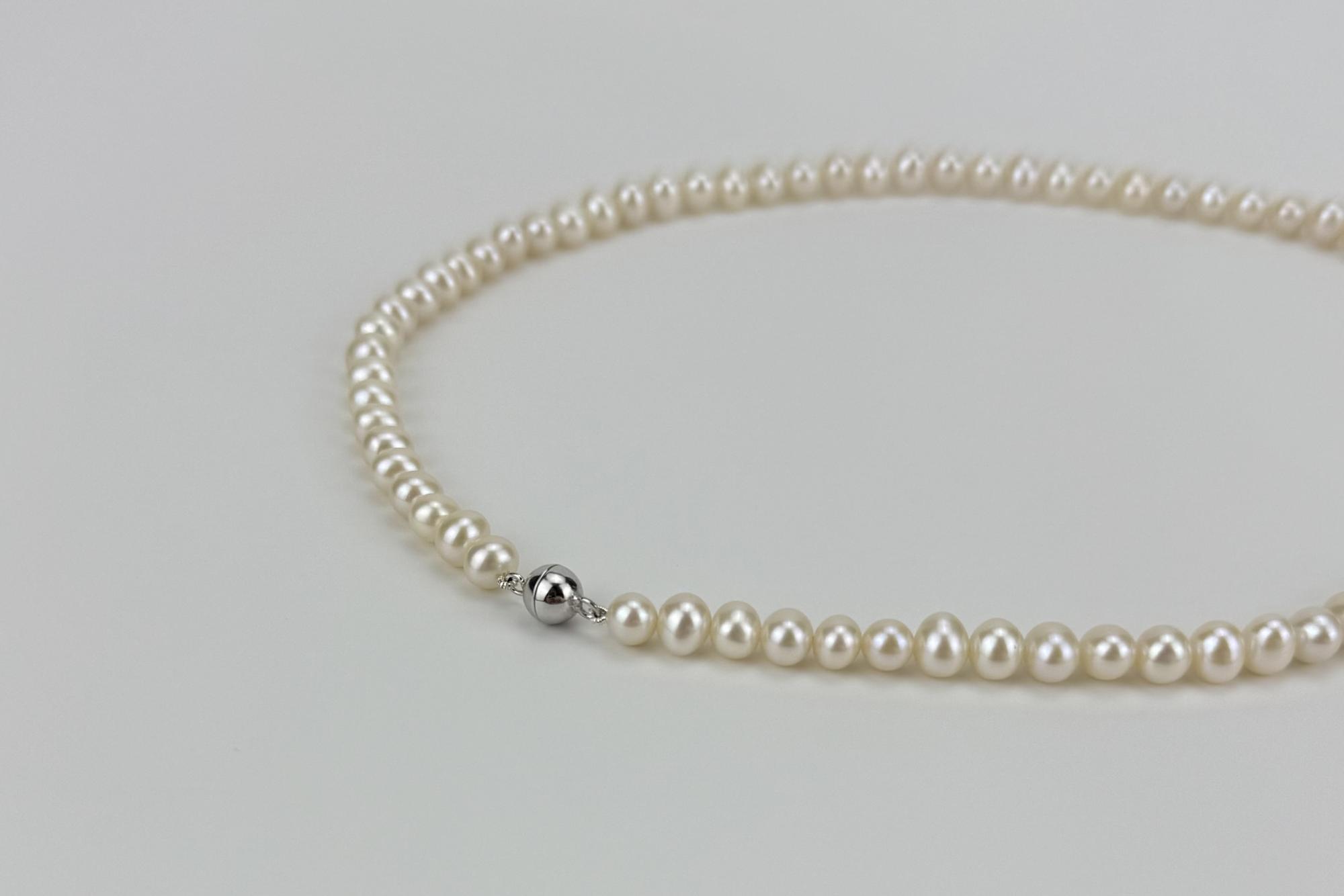 Классический чокер из натурального жемчуга ELLIS