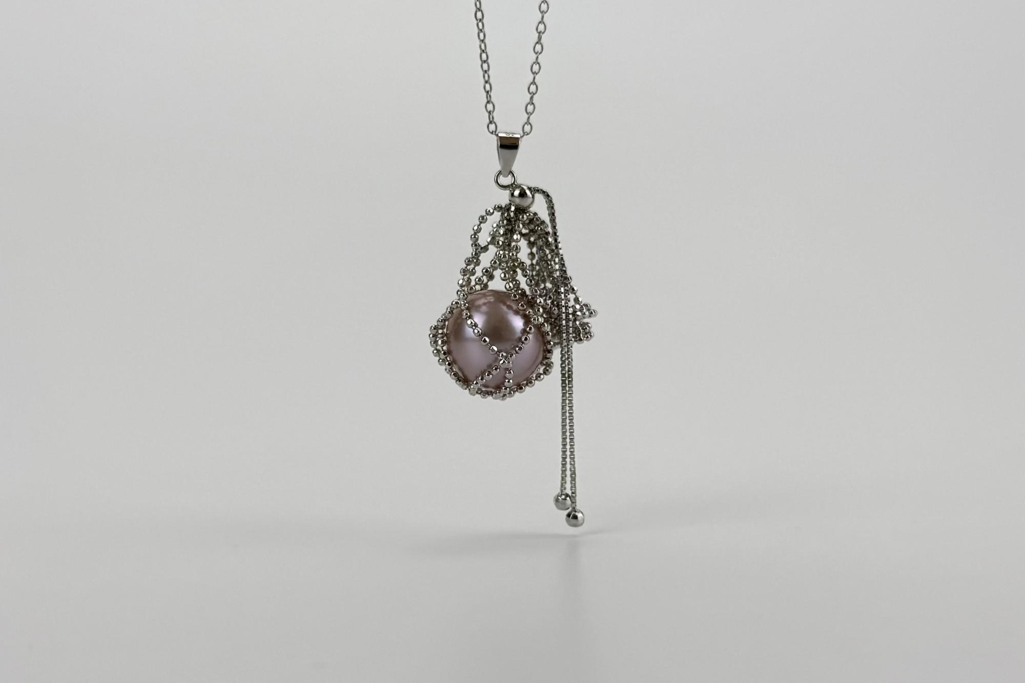 Подвеска с натуральным жемчугом Эдисон SECRET