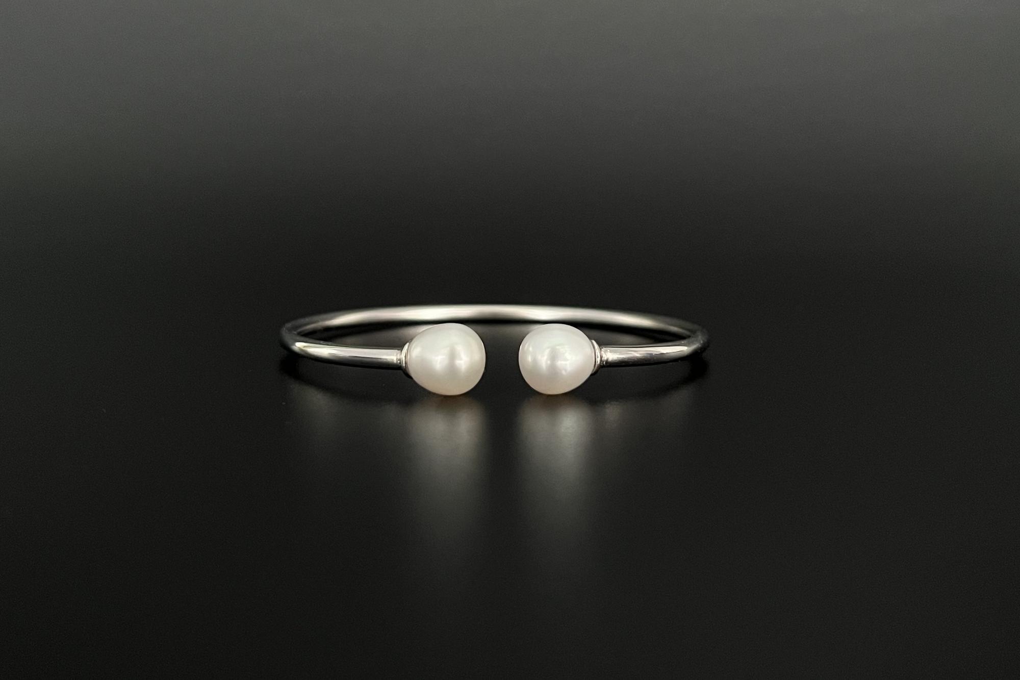 Браслет с натуральными жемчужинами KISS