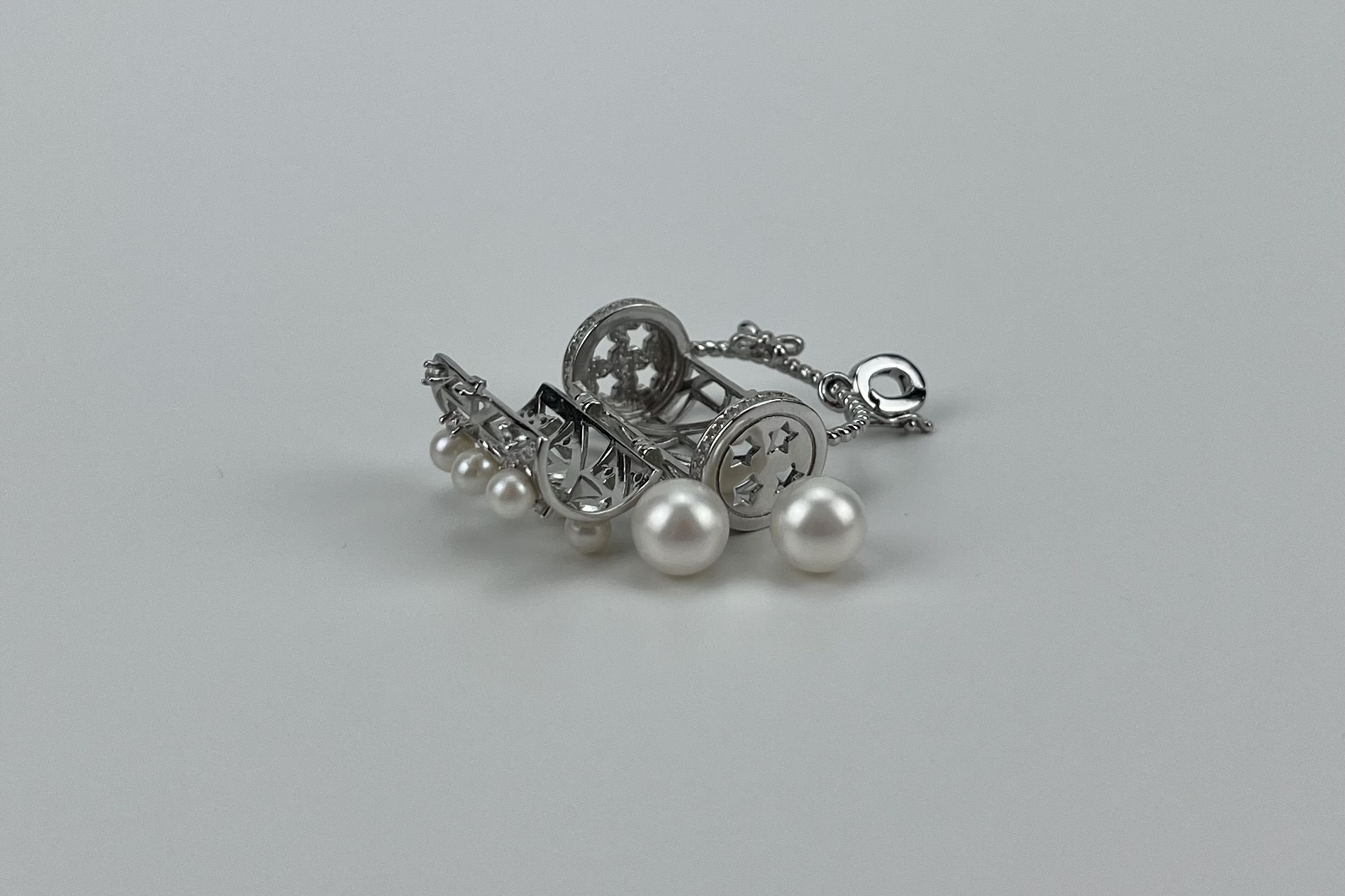 Подвеска с натуральными жемчужинами DELIGHT