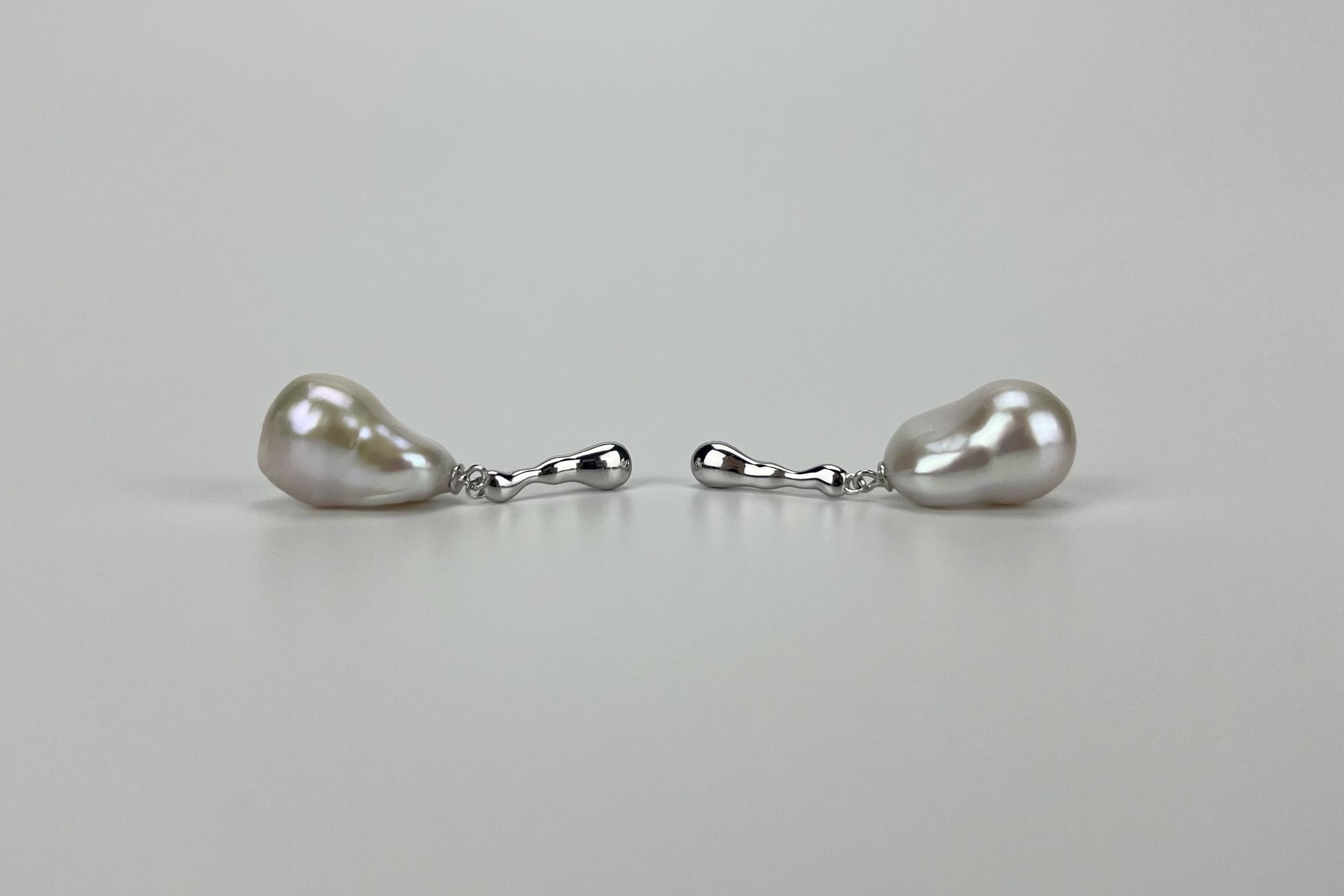 Серьги с жемчугом барокко PARAGON