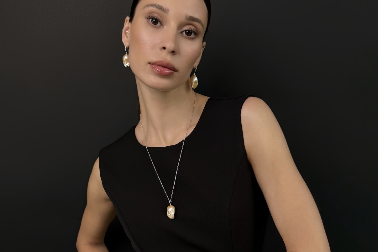 Комплект украшений с жемчугом барокко SUNMUSK