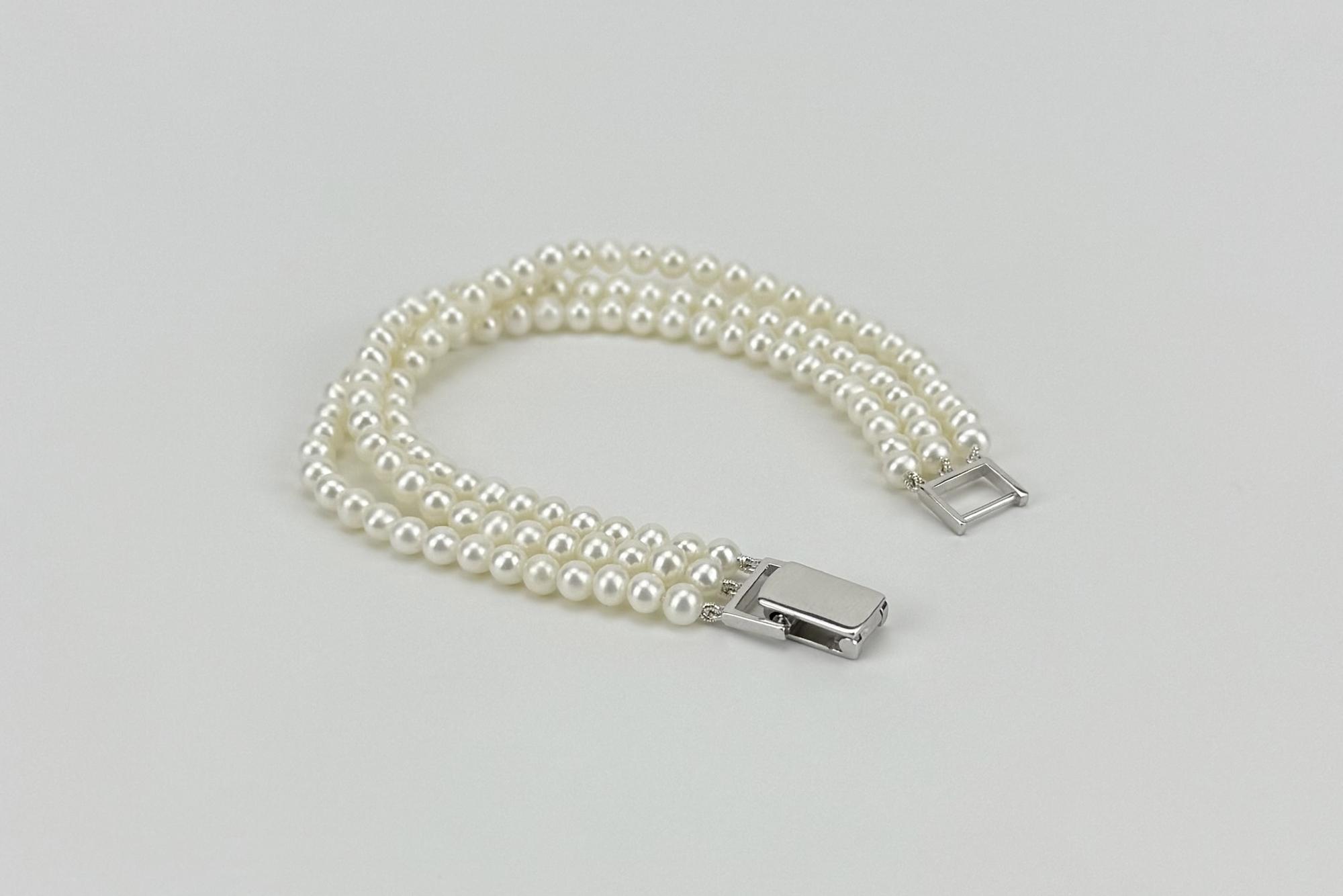 Браслет из натурального жемчуга PEARLFLASH