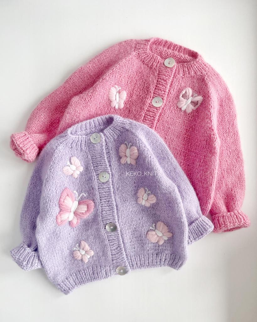 Вышивка "Бабочки"