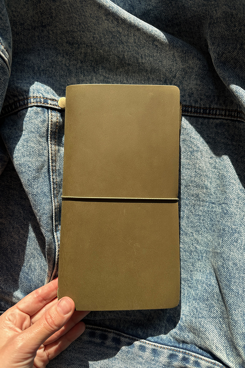 Блокнот Travelers 12x22 см