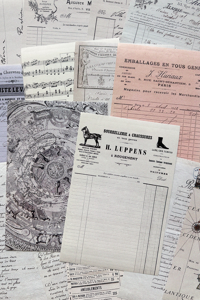 Бумага-самоклейка «Эфемера»