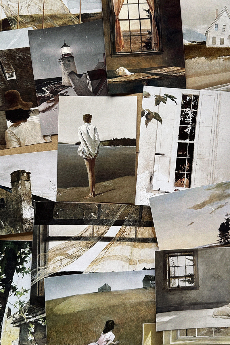 Наклейки «Эндрю Уайет»