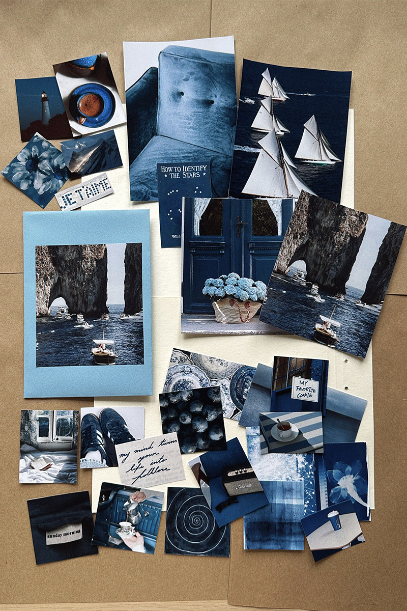 Наклейки «Blue»