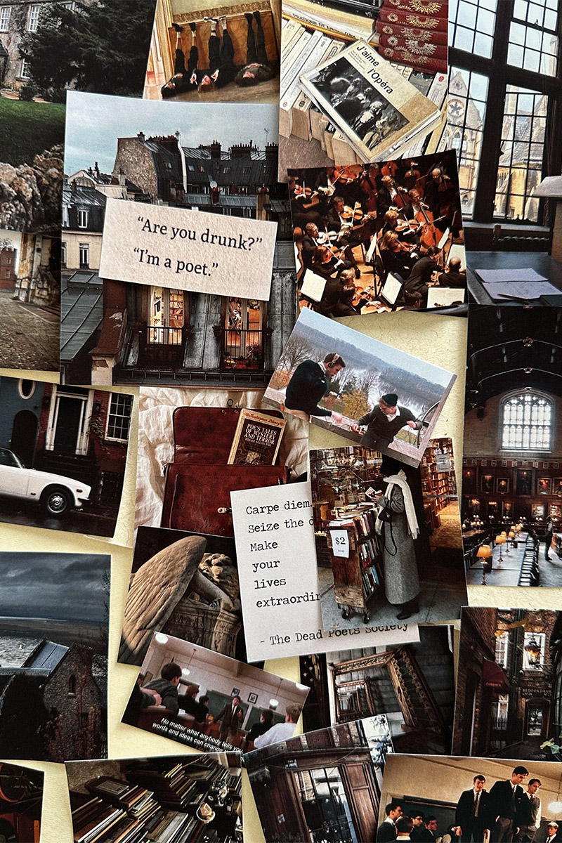 Наклейки «Dead Poets Society»