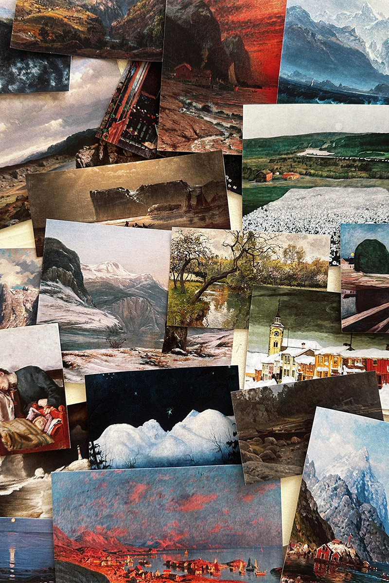 Наклейки «Художники Норвегии»