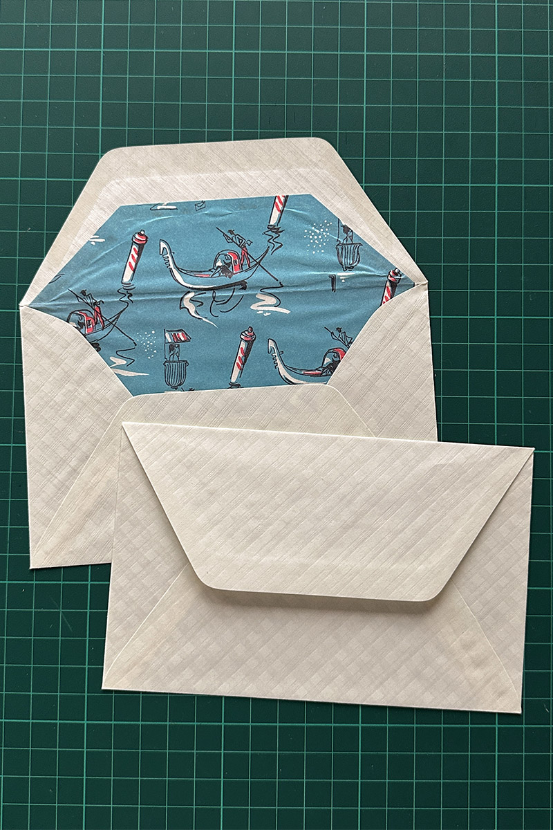 Конверт винтажный из Германии