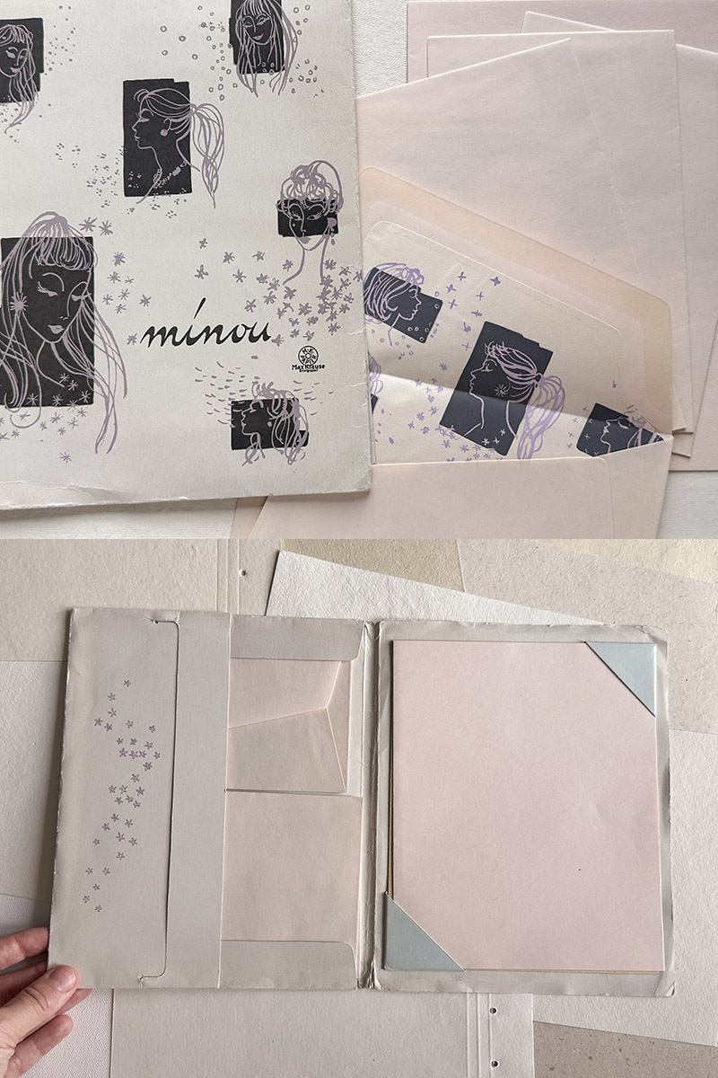 Набор для писем винтажный из Германии