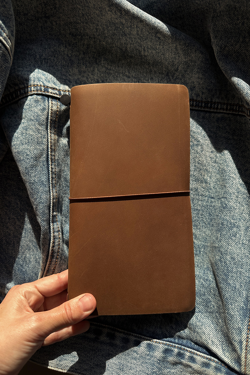 Блокнот Travelers 12x22 см