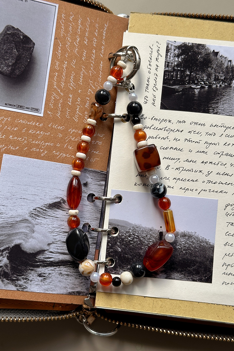 Обвес для блокнота в коричневых тонах