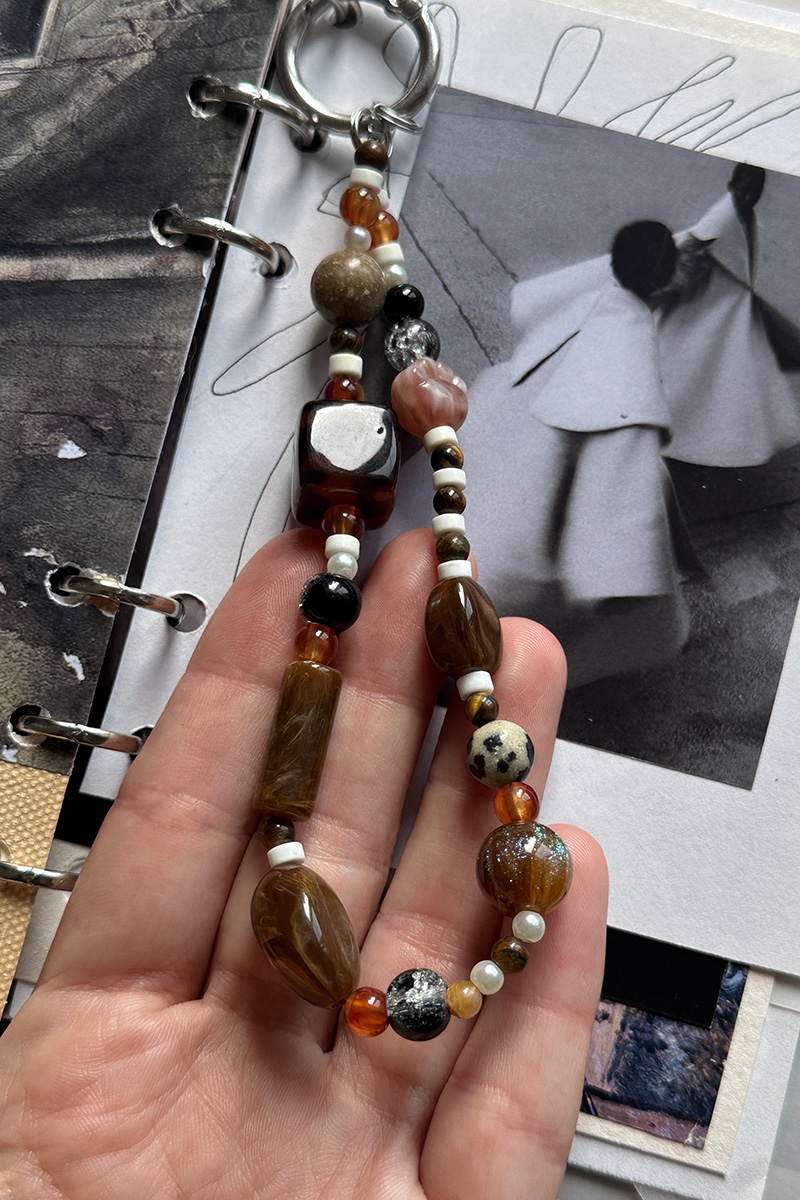 Обвес для блокнота в коричневых тонах