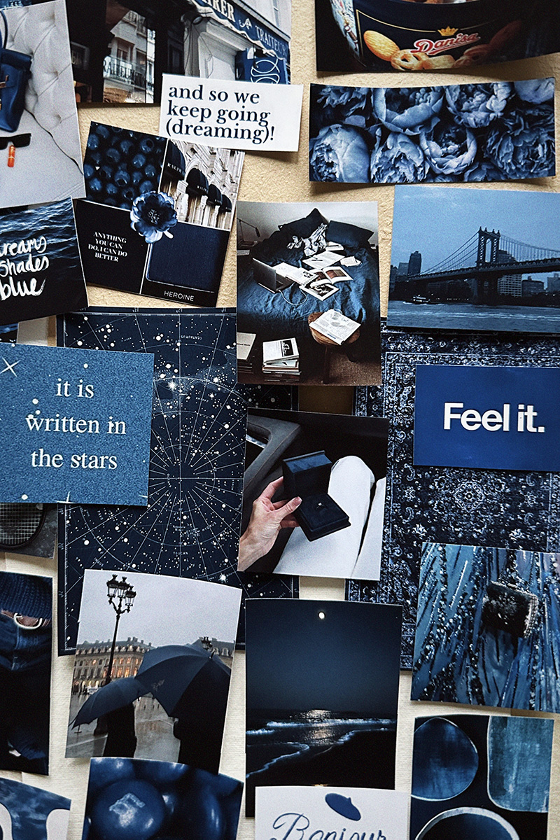 Наклейки «Blue» vol. 2