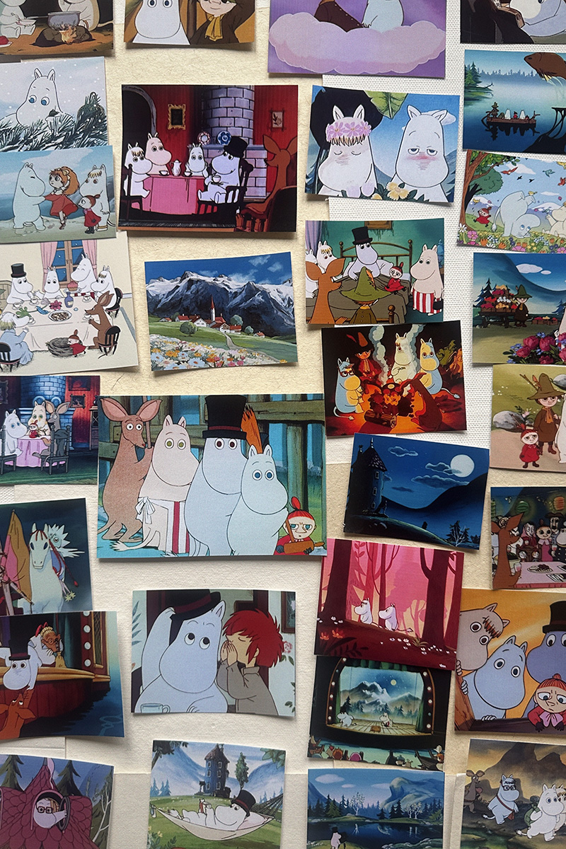 Наклейки с Муми-Троллями