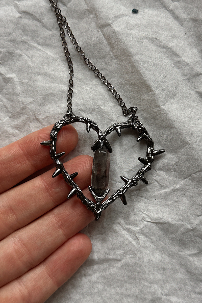 Шарм-подвеска готическая «Сердце»