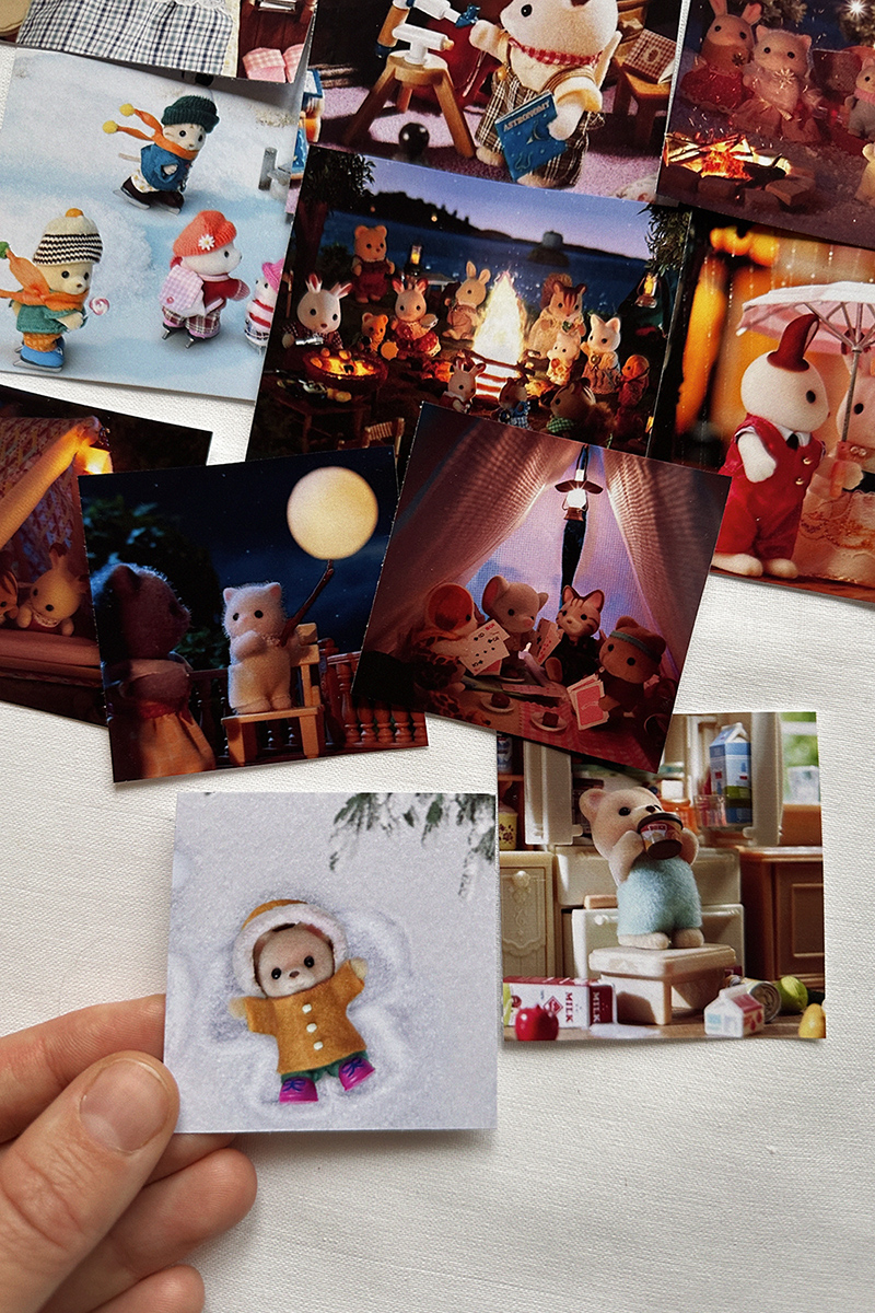 Наклейки «Sylvanian Family»