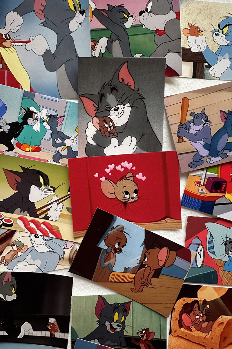 Наклейки «Том и Джерри»