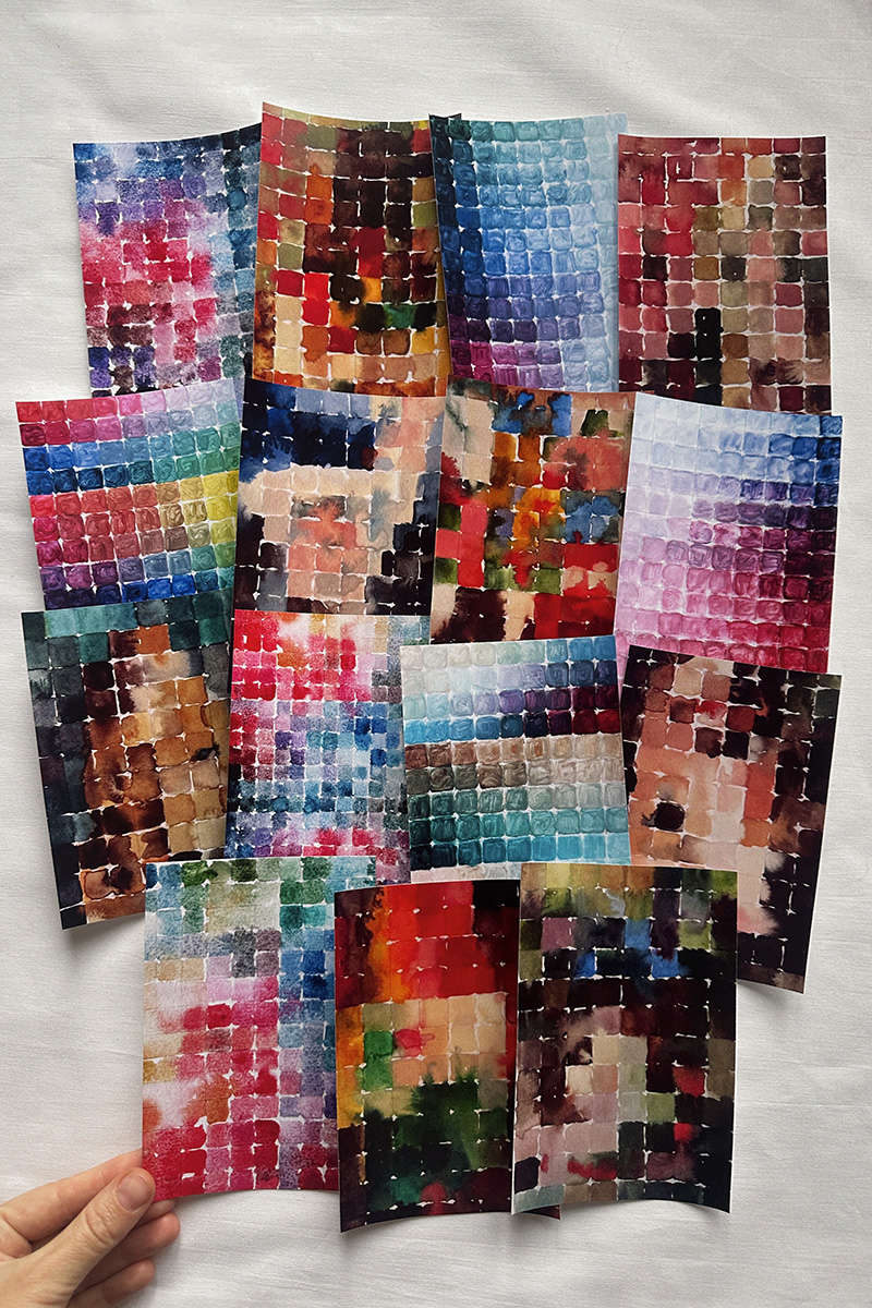 Хобби-бумага  «Градиенты»