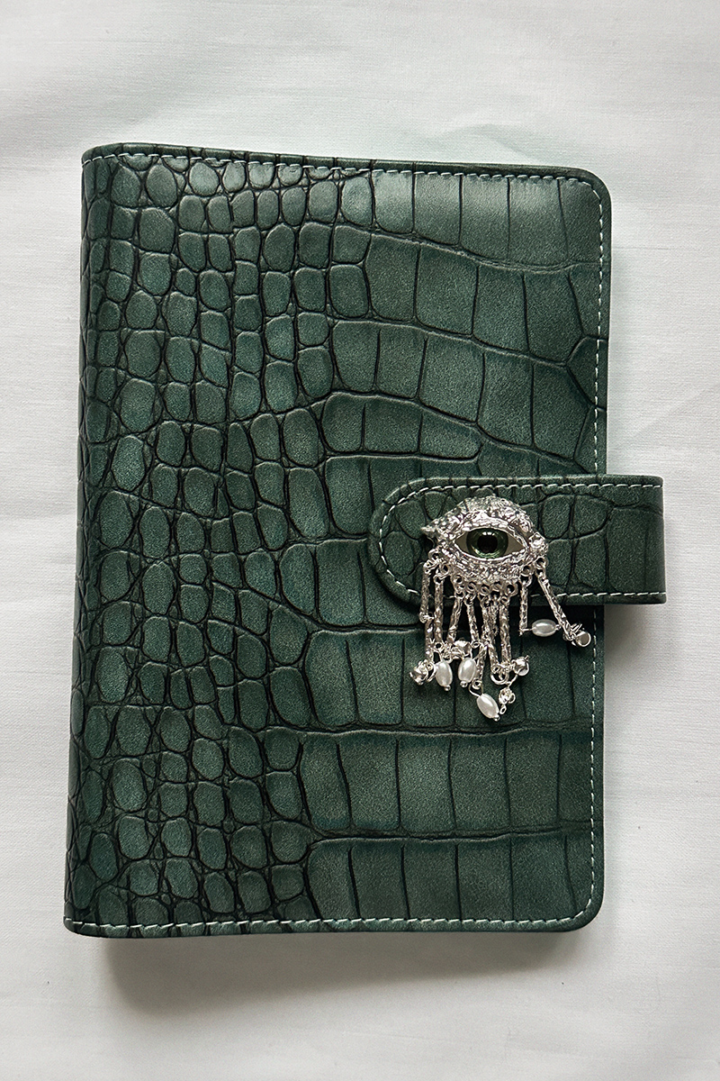 Блокнот A6 «Croc» + наклейки в подарок