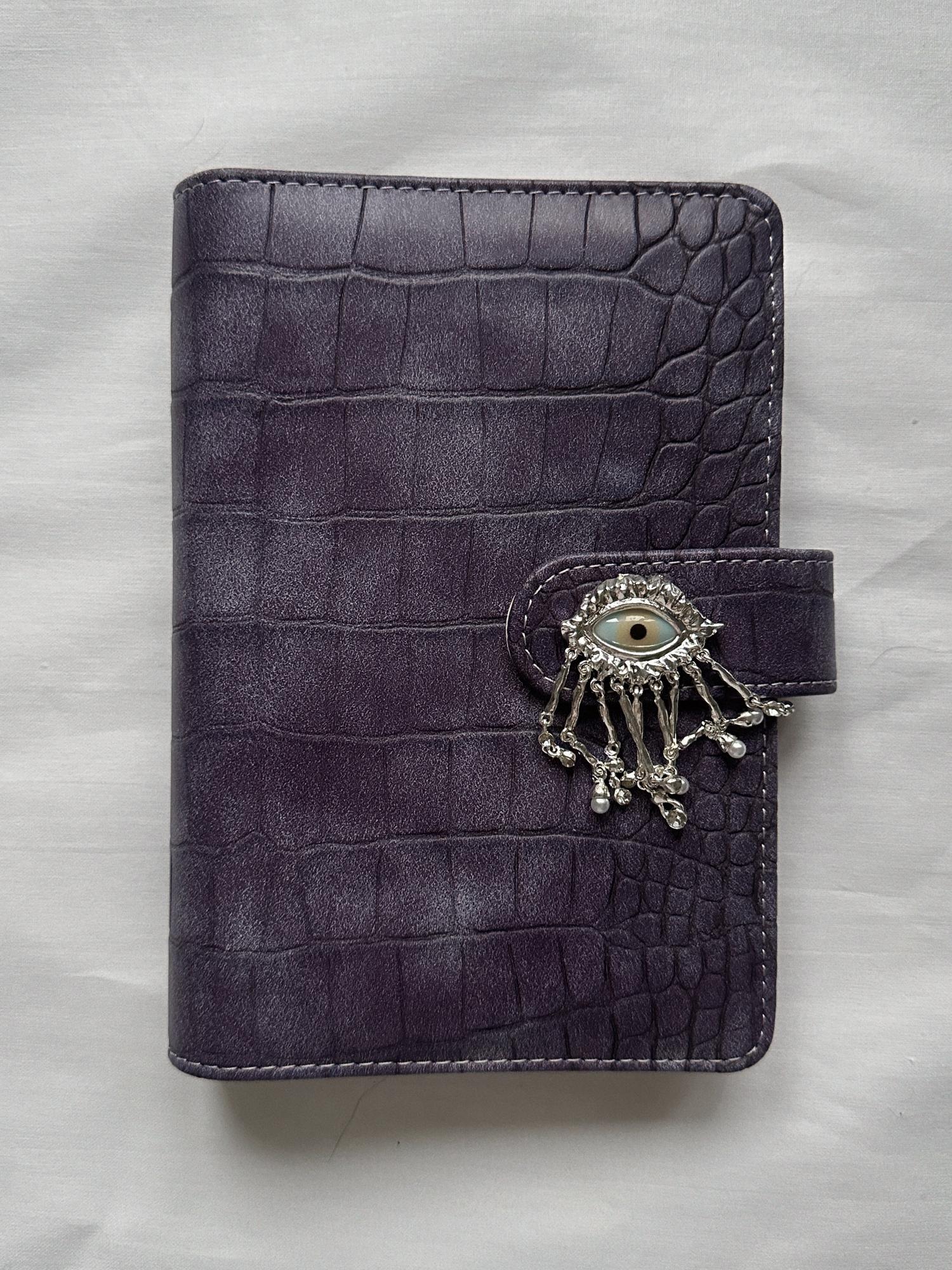 Блокнот A6 «Violet» + наклейки в подарок