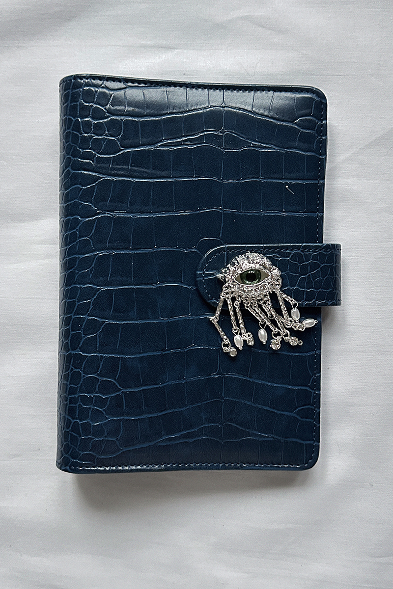 Блокнот A6 «Blue» + наклейки в подарок