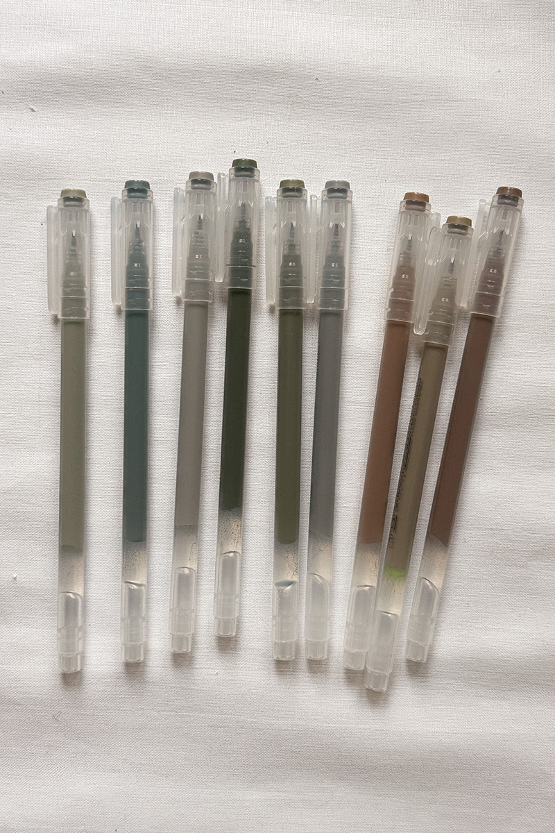 Гелевые ручки «Скромняжка»