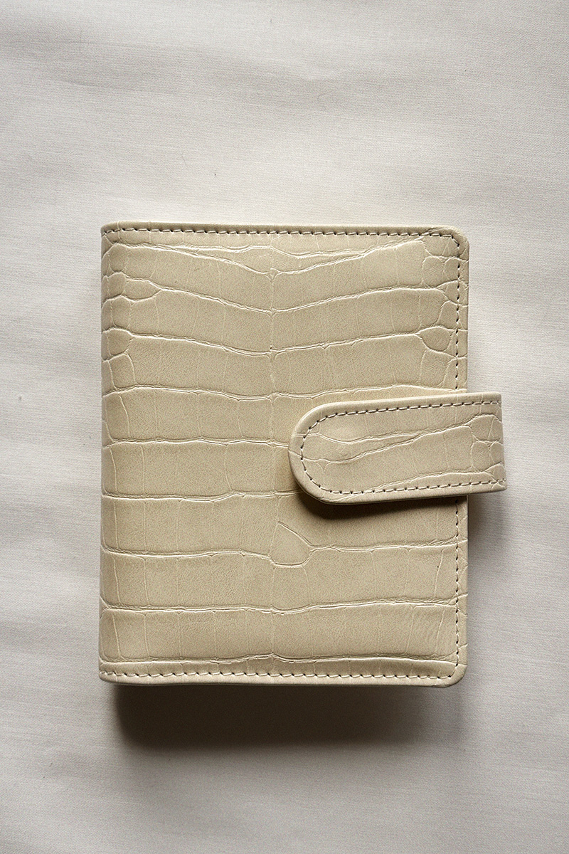 Блокнот на кольцах А7 с бумагой из Индии