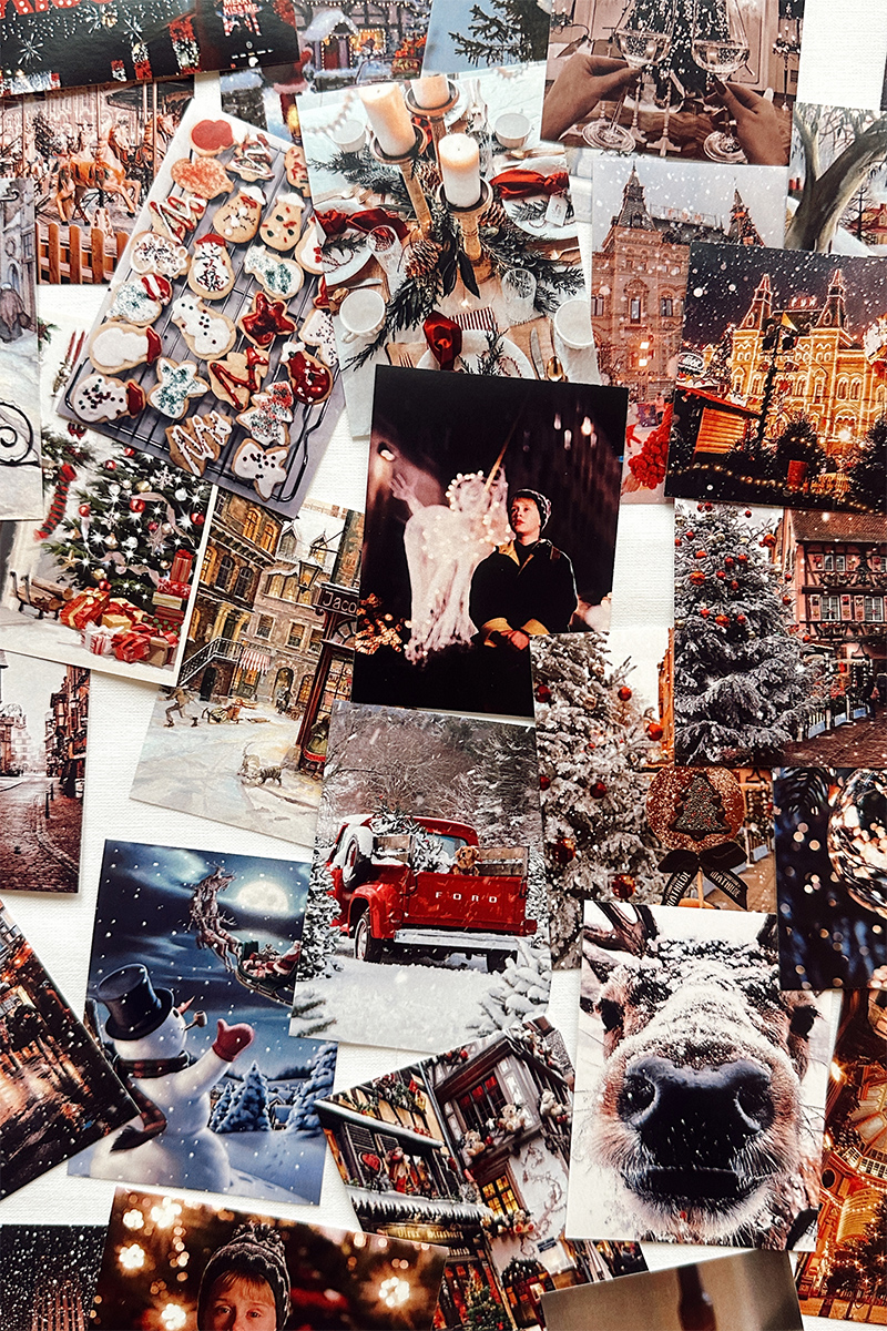 Новогодние наклейки