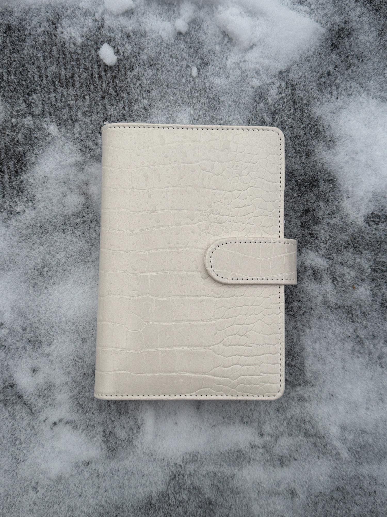 Блокнот А6 «Снежный» + наклейки в подарок