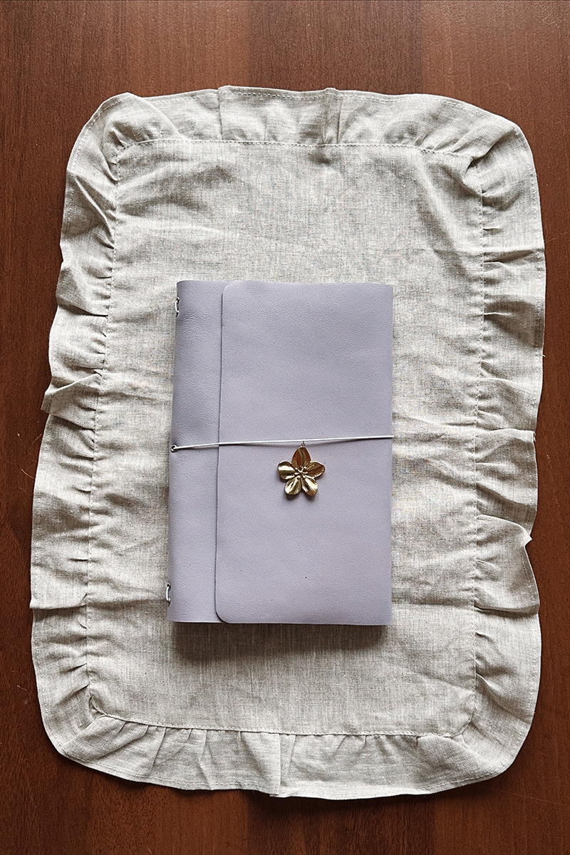 Блокнот сиреневый А5