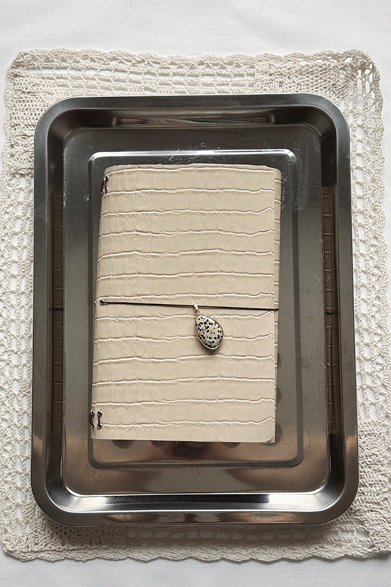 Блокнот бежевый крок А5