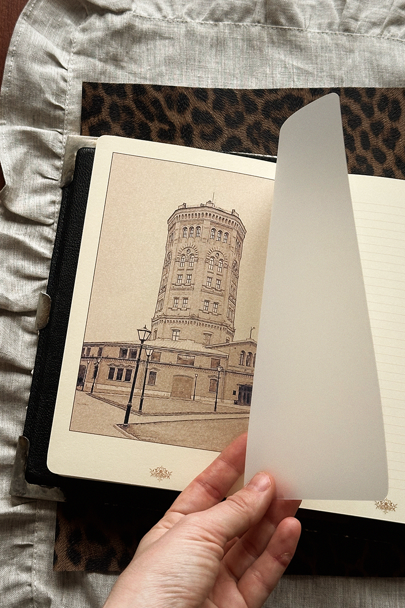 Блокнот винтажный с фотографиями Петербурга