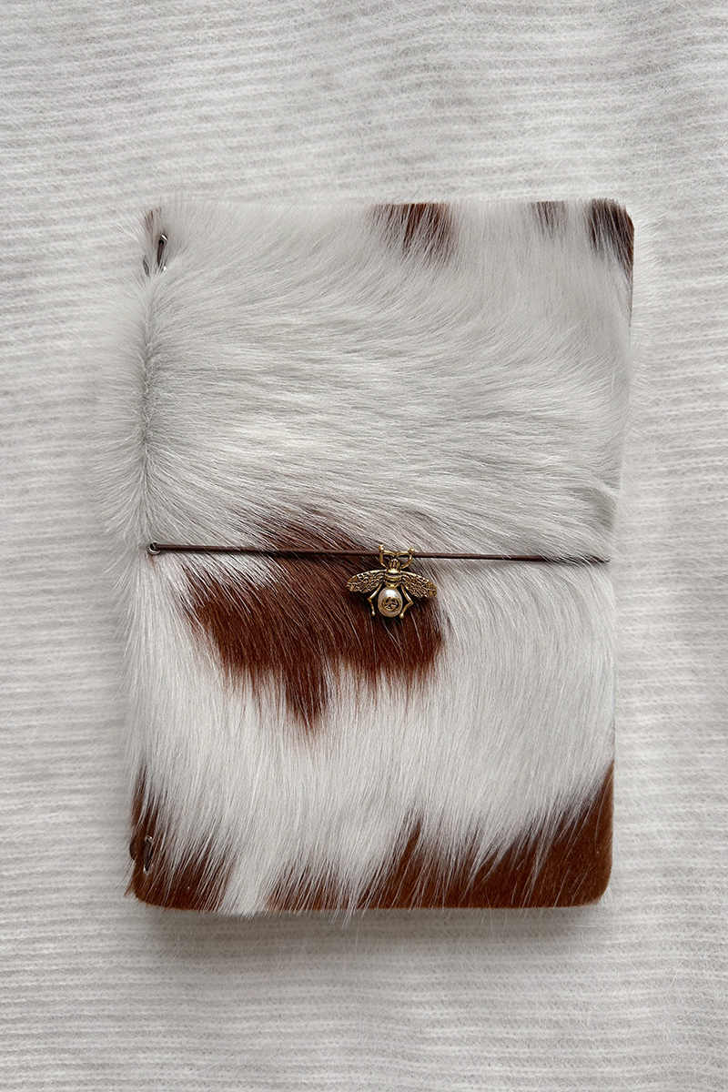 Блокнот меховой А5