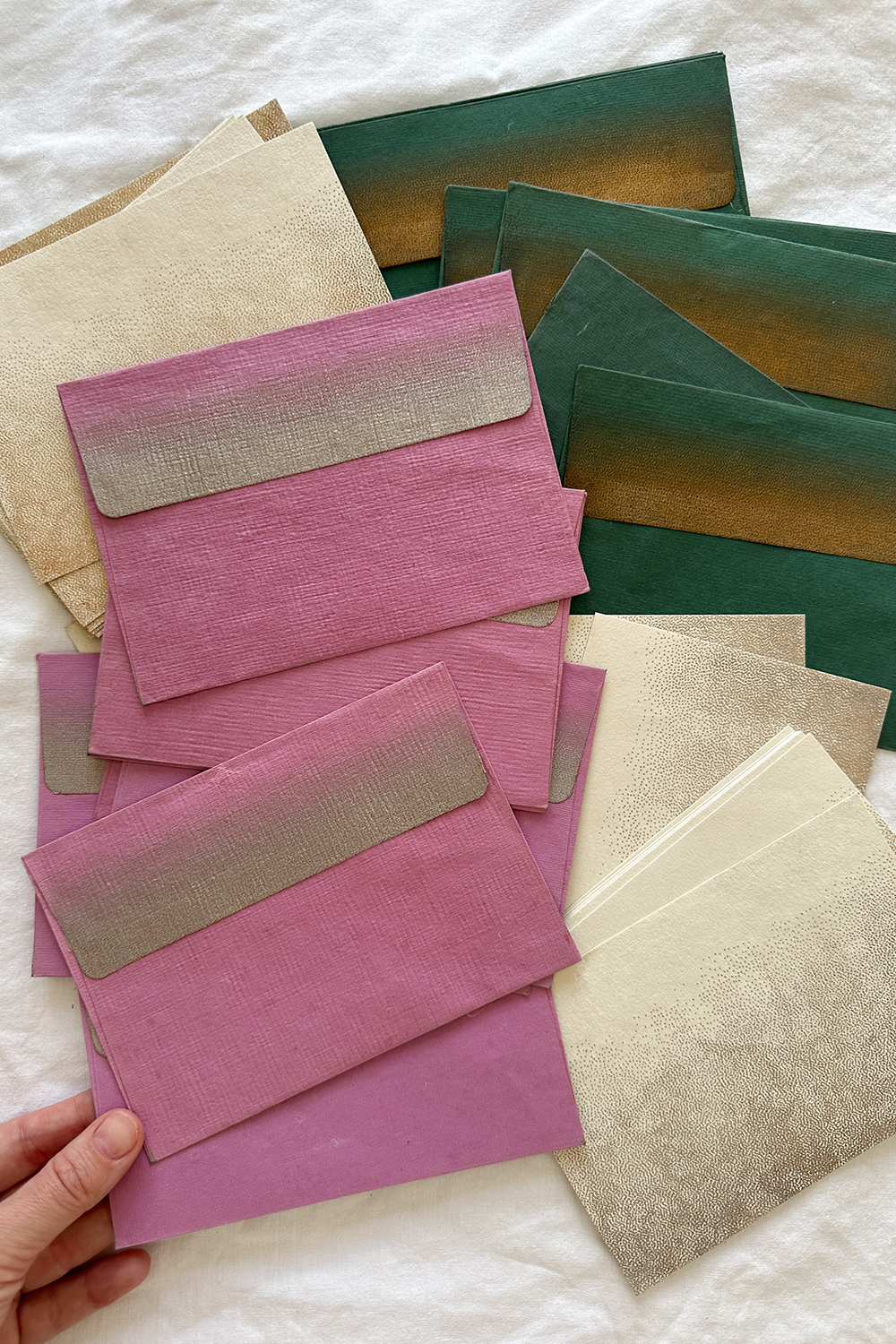 Конверты из бумаги ручной работы