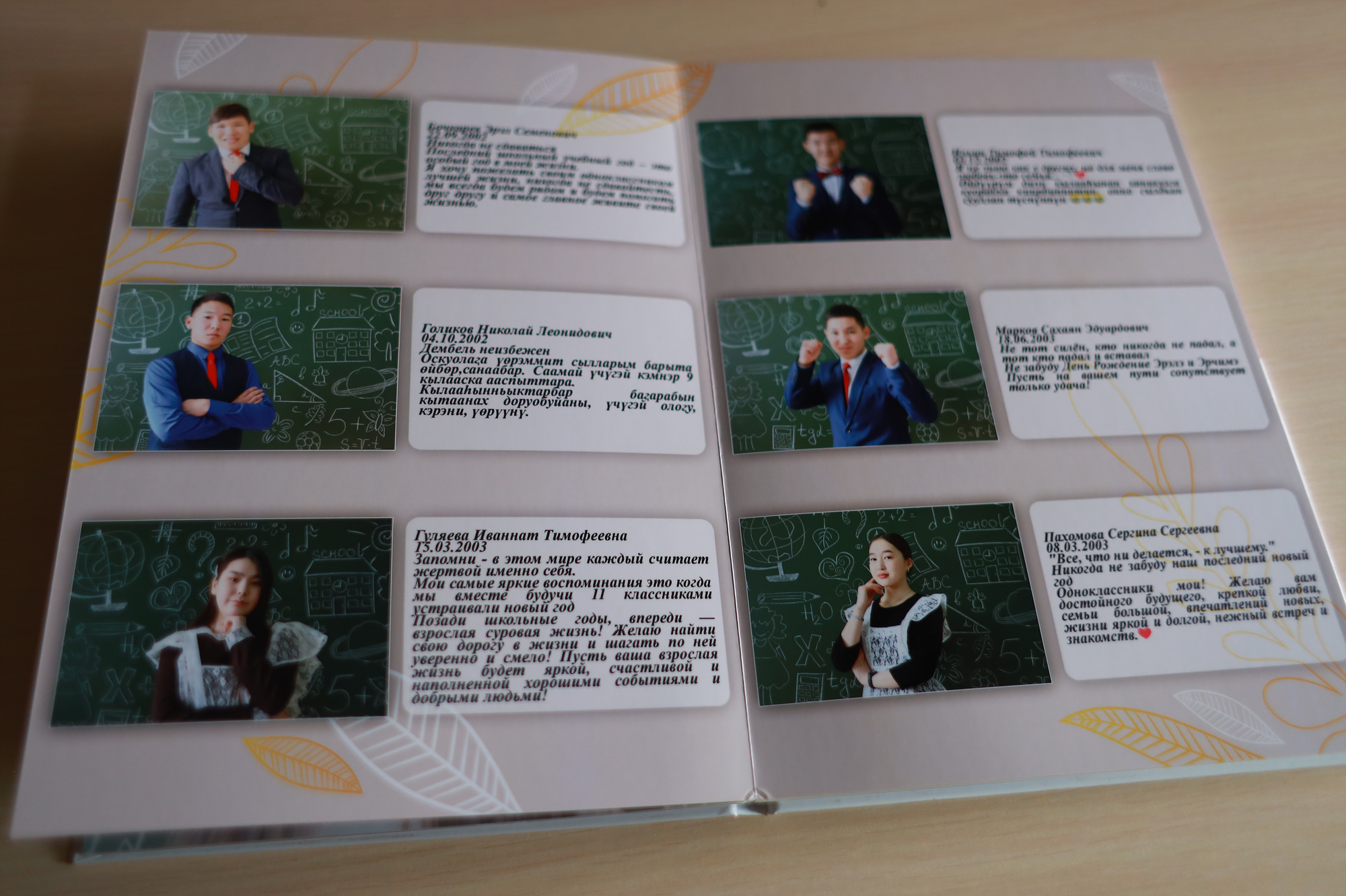 Фото книга из ваших фото без видео для 11 класса