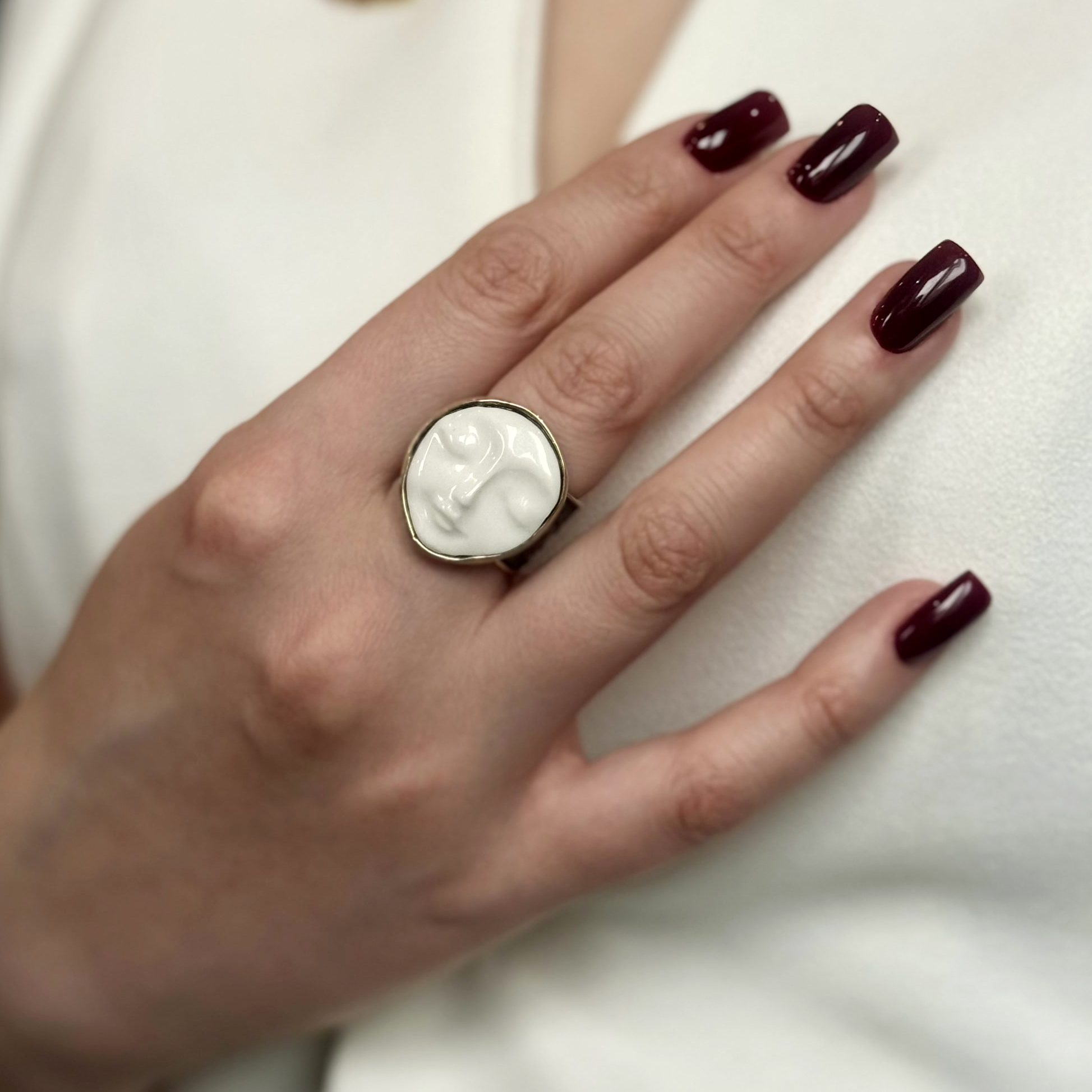 Кольцо "Лик Будды"