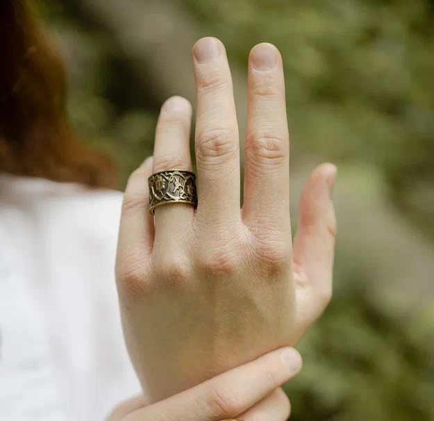 Кольцо "Символ благополучия"