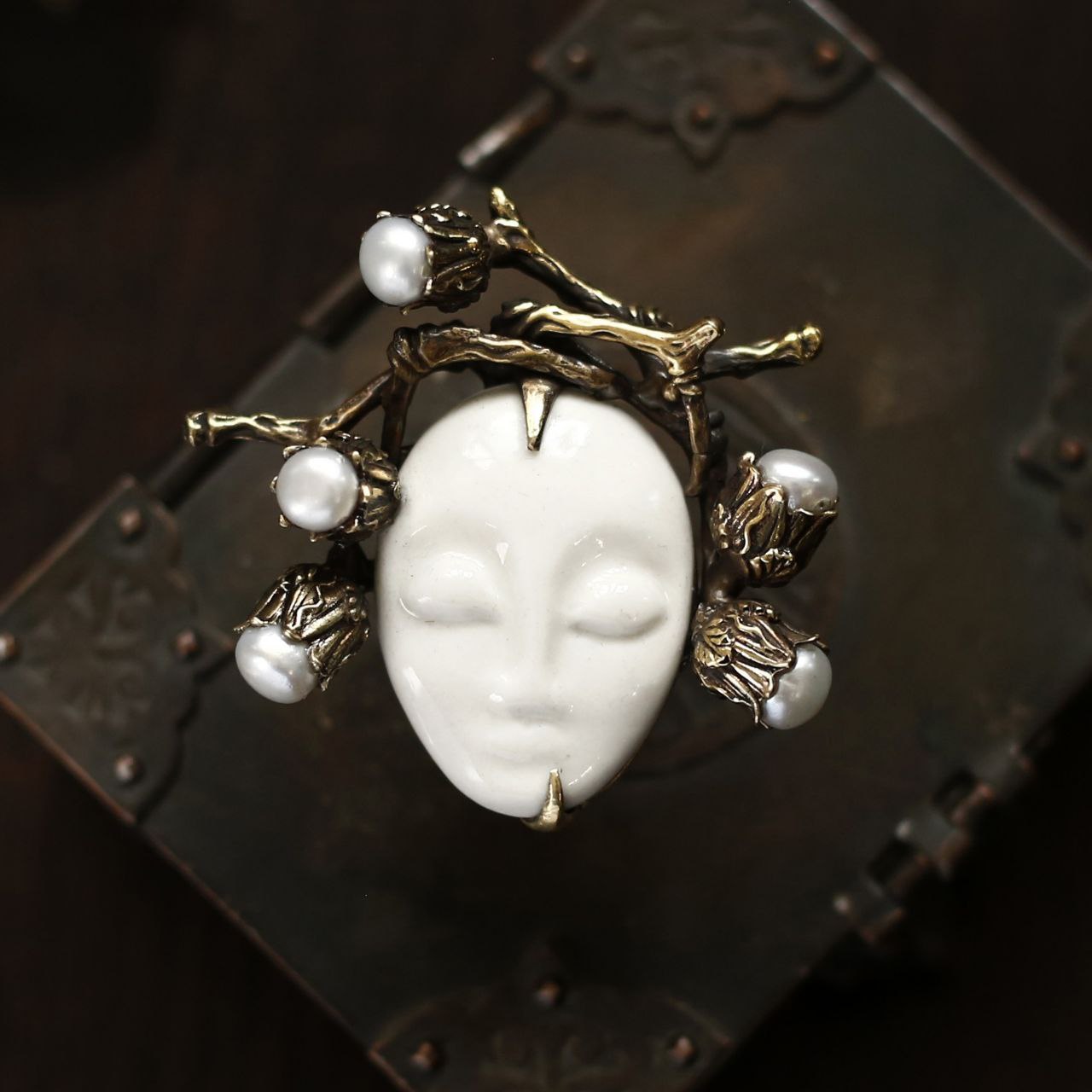 Кольцо "Лесная нимфа"