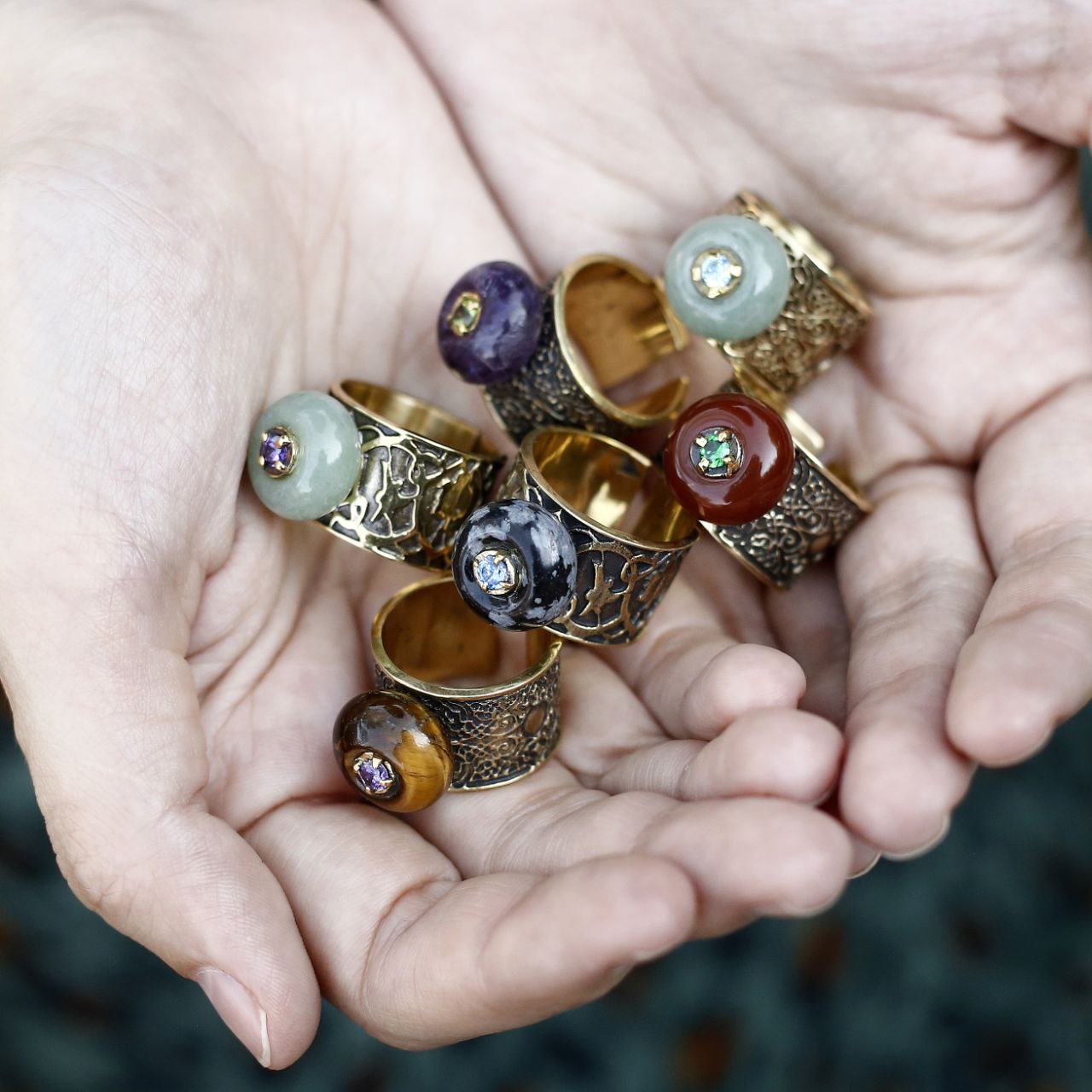 Кольцо "Лесная царевна" №2