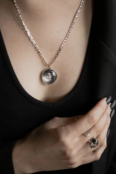 Колье "СолнцеЛуна"