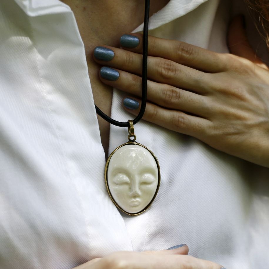 Колье "Монгольская принцесса"