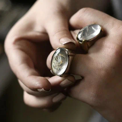 Кольцо "Рыбки"