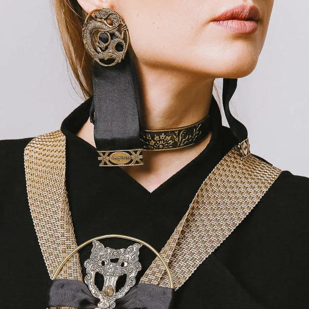 Серьги "Дракон"