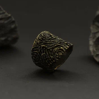 Кольцо "Отпечатки"