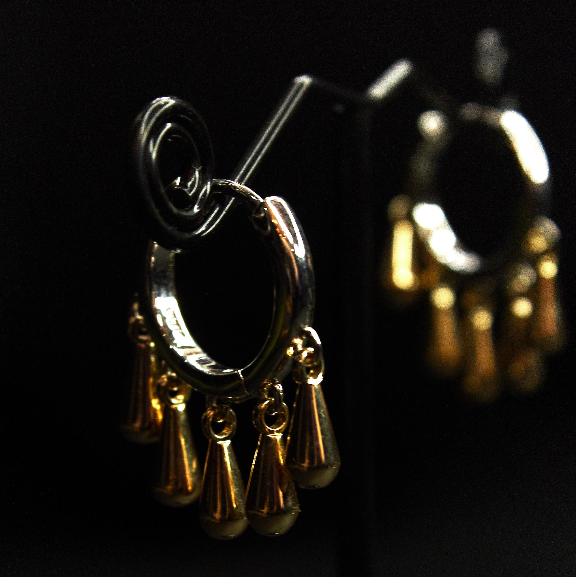 Серьги "Капельки"