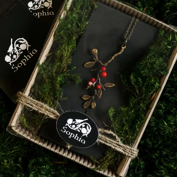 Подвеска "Брусничка" 2