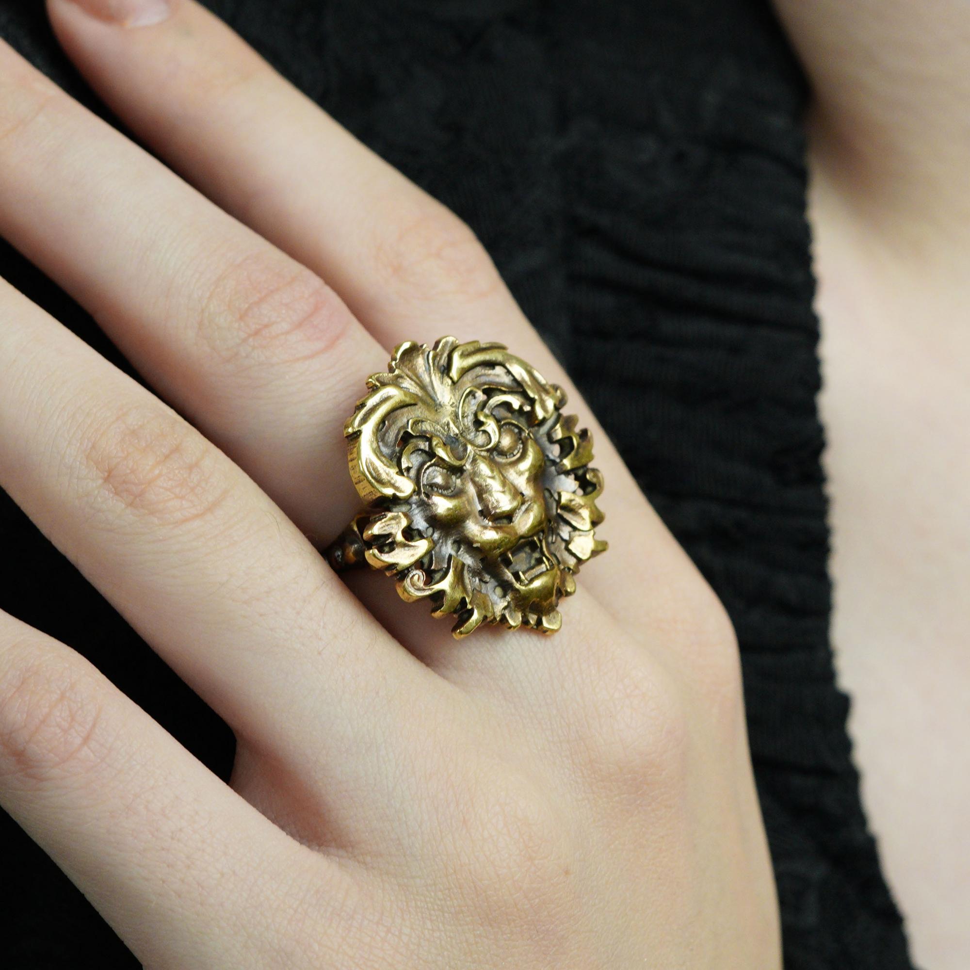 Кольцо "Лев"